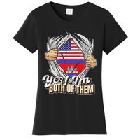 Dual Citizenship Yes IM Both Of Them Cambodia Women's T-Shirt