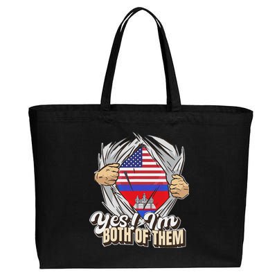 Dual Citizenship Yes IM Both Of Them Cambodia Cotton Canvas Jumbo Tote