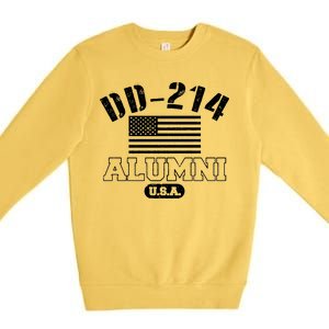 DD 214 Alumni USA Premium Crewneck Sweatshirt