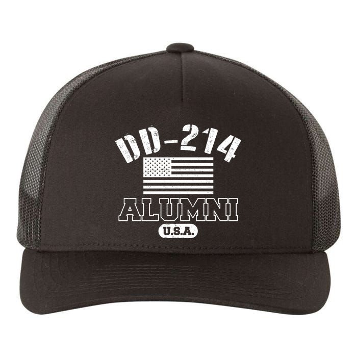 DD 214 Alumni USA Yupoong Adult 5-Panel Trucker Hat