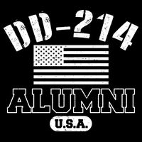 DD 214 Alumni USA Yupoong Adult 5-Panel Trucker Hat