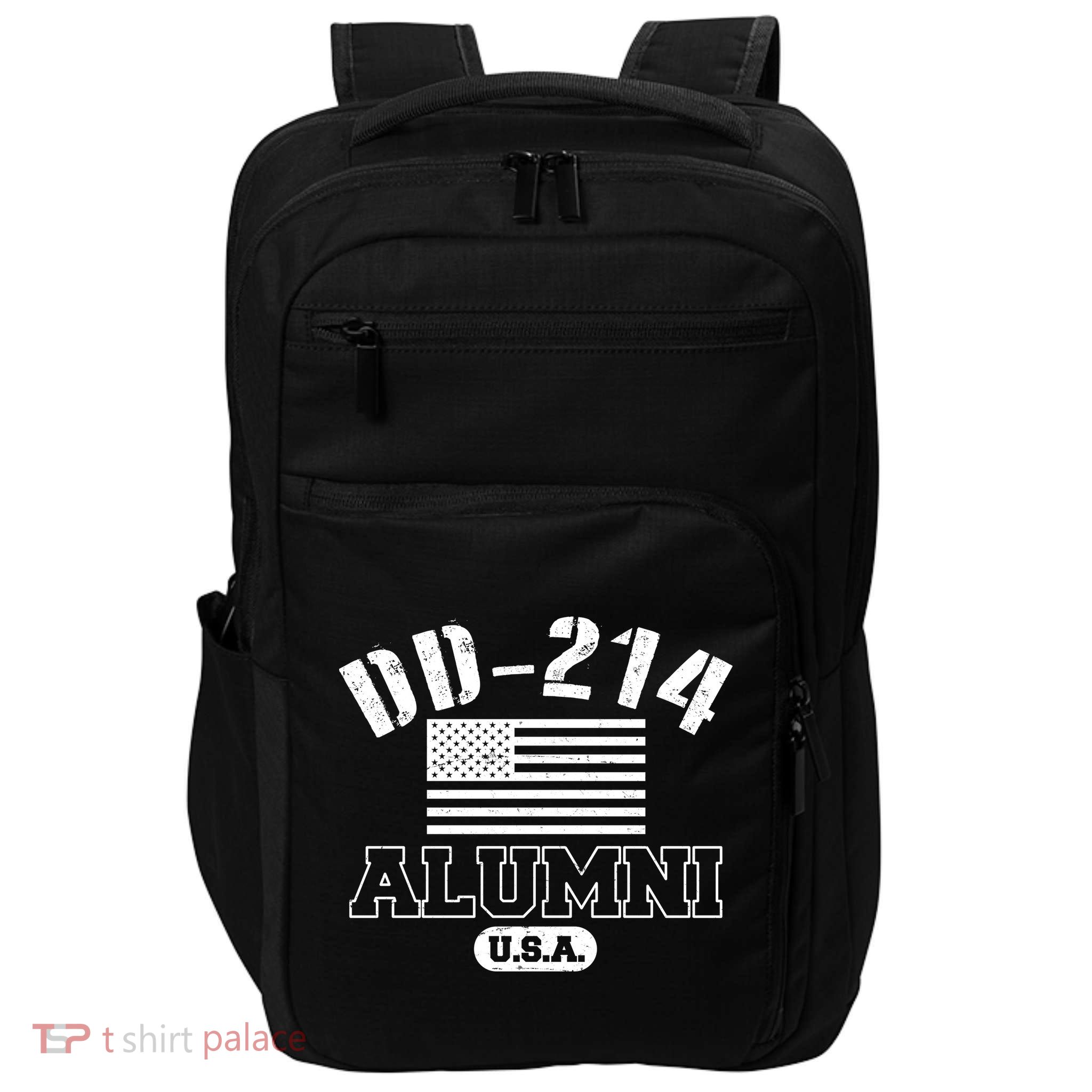 DD 214 Alumni USA Impact Tech Backpack