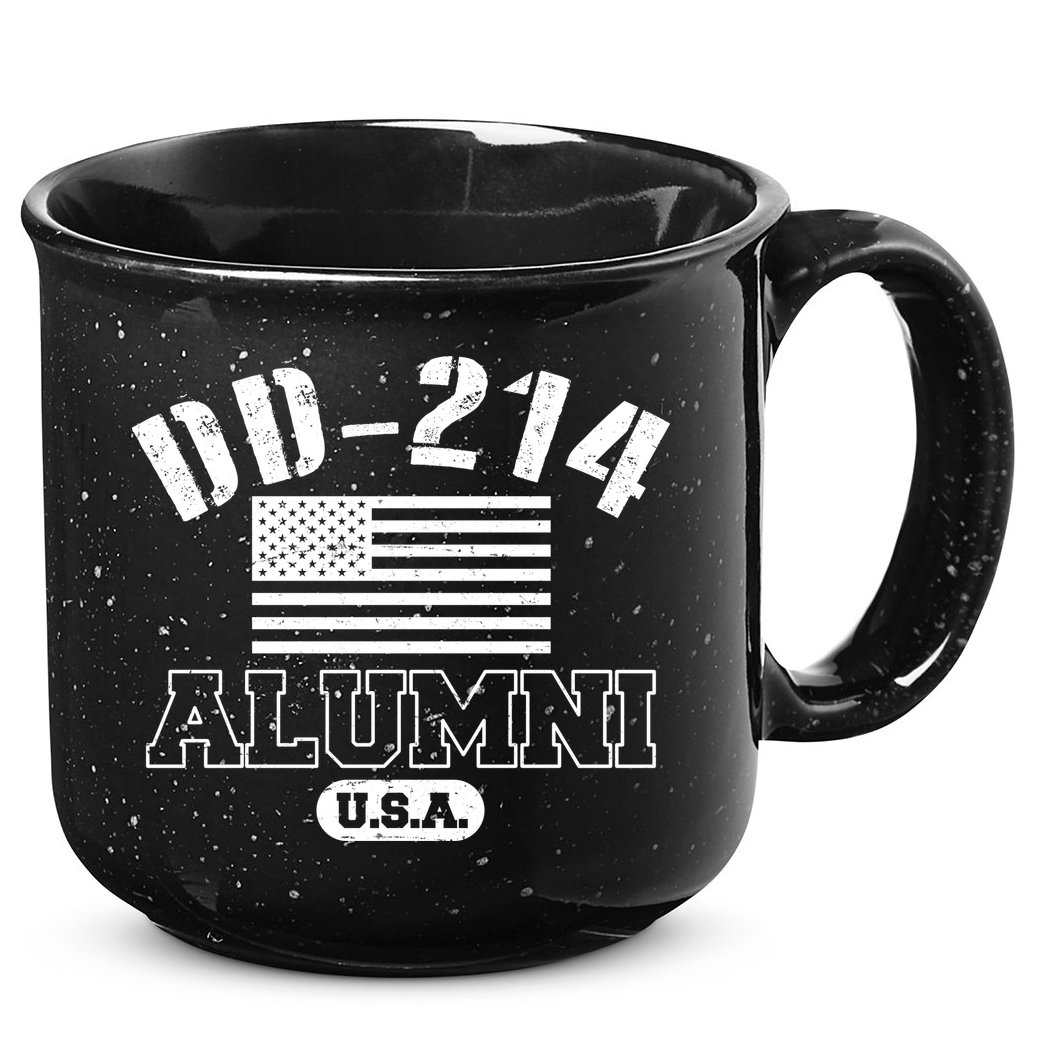 DD 214 Alumni USA 15oz Campfire Ceramic Mug
