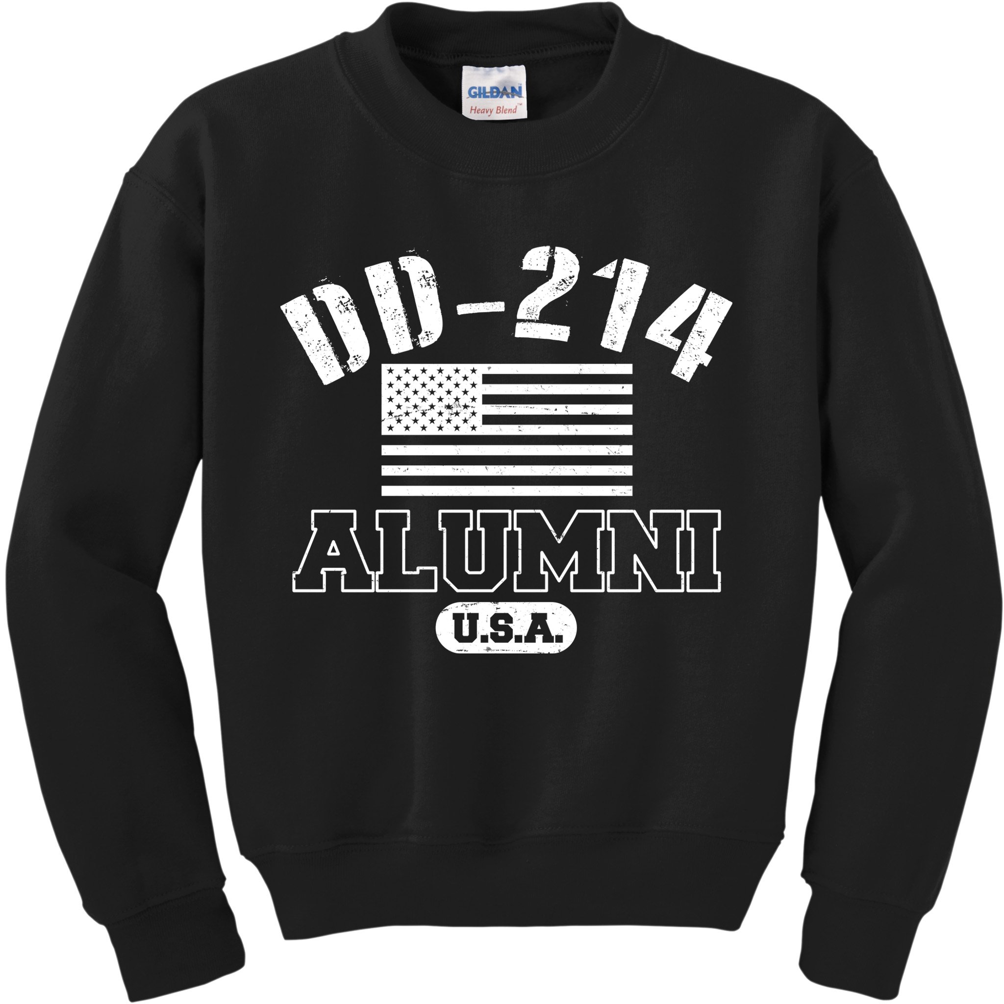 DD 214 Alumni USA Kids Sweatshirt