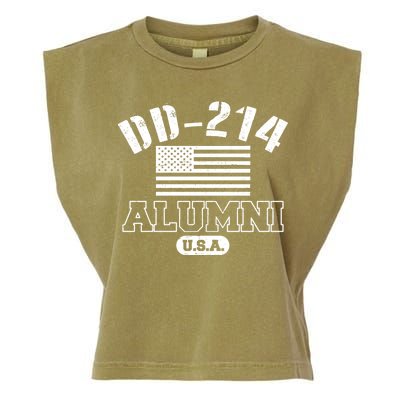 DD 214 Alumni USA Garment-Dyed Women's Muscle Tee