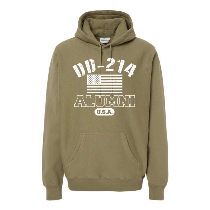 DD 214 Alumni USA Premium Hoodie