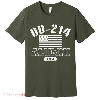 DD 214 Alumni USA Premium T-Shirt