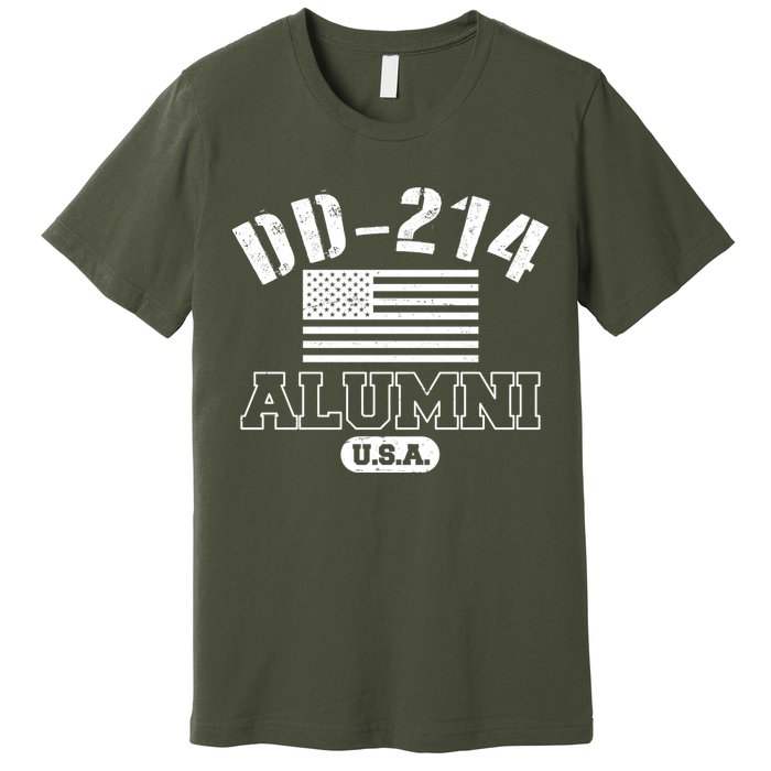 DD 214 Alumni USA Premium T-Shirt