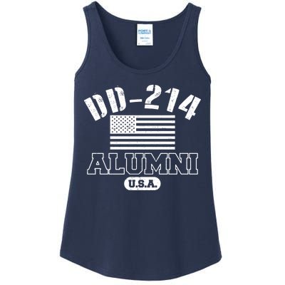 DD 214 Alumni USA Ladies Essential Tank