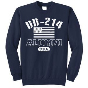 DD 214 Alumni USA Tall Sweatshirt