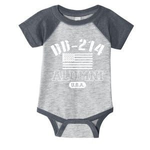 DD 214 Alumni USA Infant Baby Jersey Bodysuit