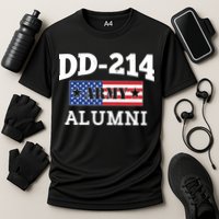 DD-214 Army Alumni US American Flag Performance Shirt