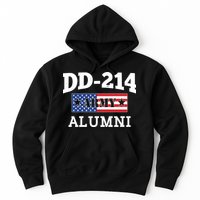 DD-214 Army Alumni US American Flag Hoodie