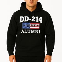DD-214 Army Alumni US American Flag Hoodie