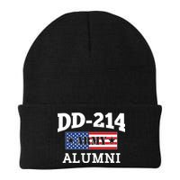DD-214 Army Alumni US American Flag Beanie