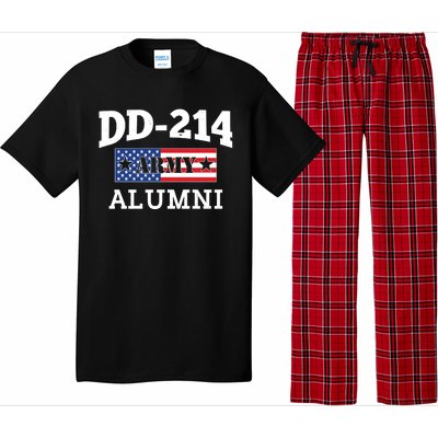 DD-214 Army Alumni US American Flag Pajama Set