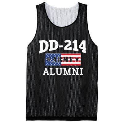 DD-214 Army Alumni US American Flag Mesh Reversible Basketball Jersey Tank
