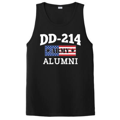 DD-214 Army Alumni US American Flag PosiCharge Competitor Tank