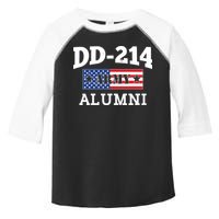 DD-214 Army Alumni US American Flag Toddler Fine Jersey T-Shirt