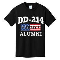 DD-214 Army Alumni US American Flag Kids T-Shirt