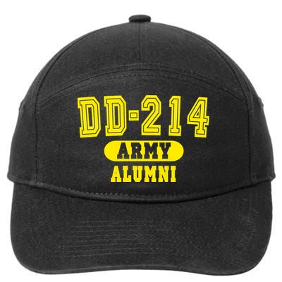 DD-214 US Army Alumni 7-Panel Snapback Hat