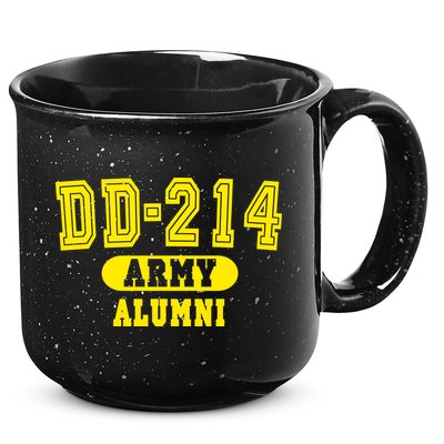 DD-214 US Army Alumni 15oz Campfire Ceramic Mug
