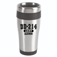 DD-214 US Army Alumni 16oz Travel Tumbler