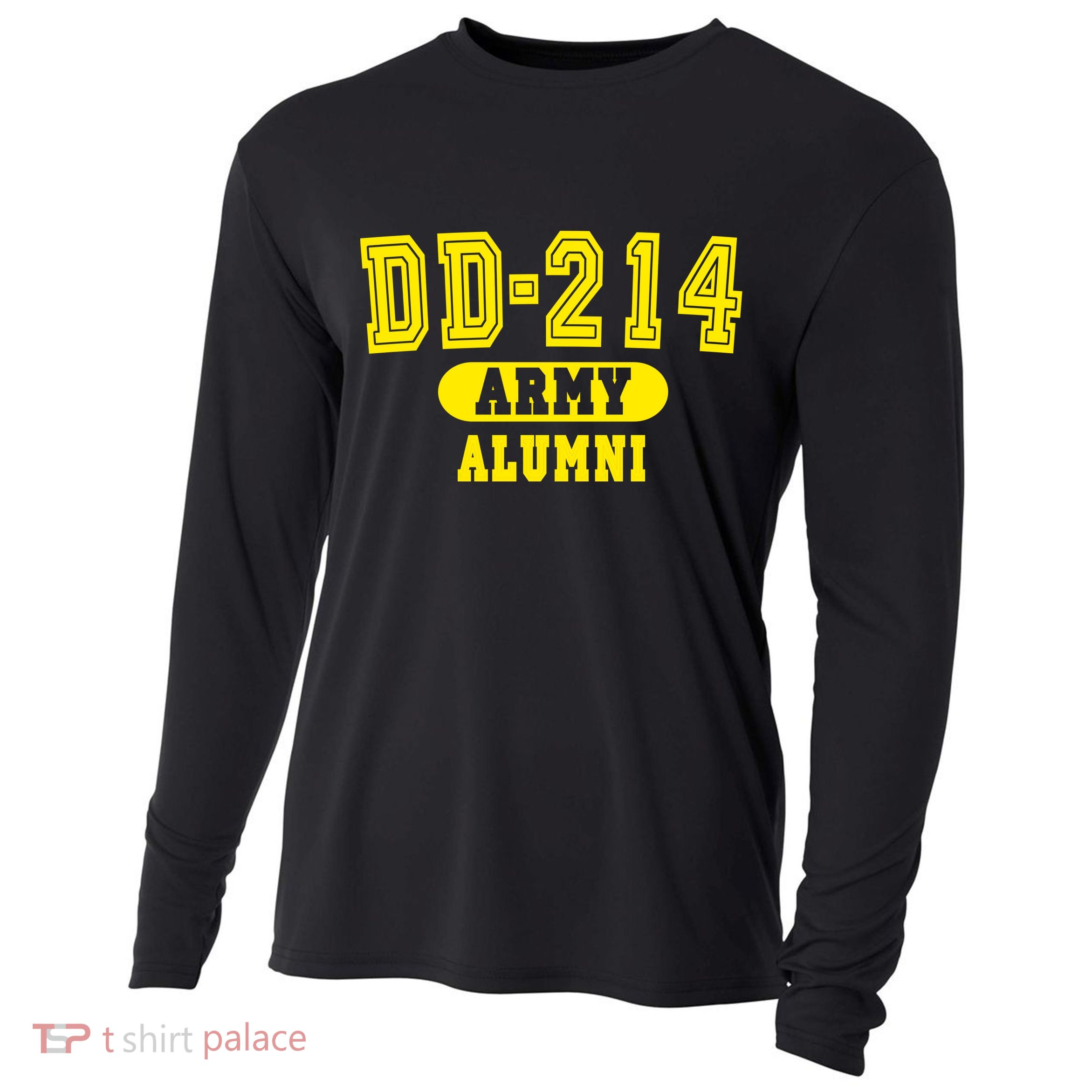 DD-214 US Army Alumni Cooling Performance Long Sleeve Crew