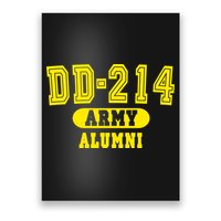DD-214 US Army Alumni Poster