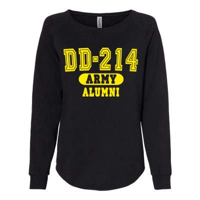 DD-214 US Army Alumni Womens California Wash Sweatshirt