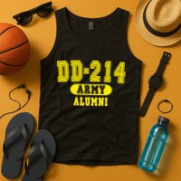 DD-214 US Army Alumni Tank Top