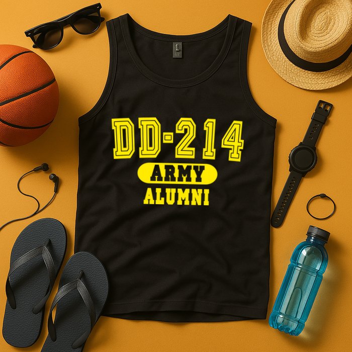 DD-214 US Army Alumni Tank Top