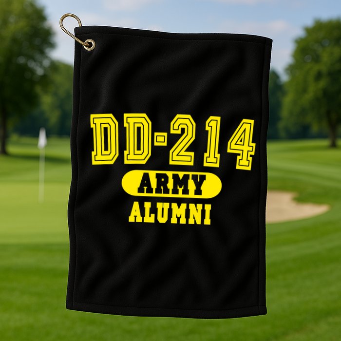DD-214 US Army Alumni Golf Towel
