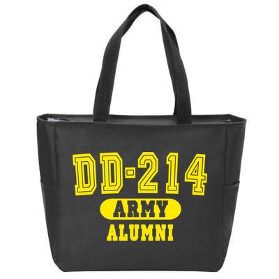 DD-214 US Army Alumni Zip Tote Bag