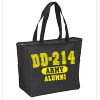 DD-214 US Army Alumni Zip Tote Bag