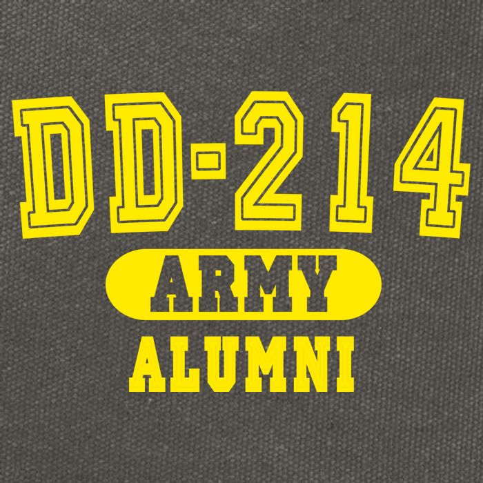 DD-214 US Army Alumni Cotton Canvas Backpack