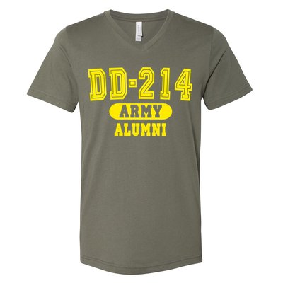 DD-214 US Army Alumni V-Neck T-Shirt