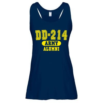 DD-214 US Army Alumni Ladies Essential Flowy Tank