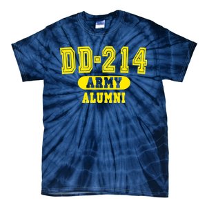 DD-214 US Army Alumni Tie-Dye T-Shirt