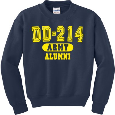 DD-214 US Army Alumni Kids Sweatshirt