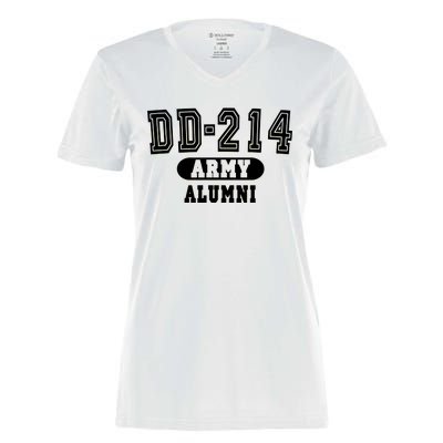 DD-214 US Army Alumni Women's Momentum V-Neck T-Shirt