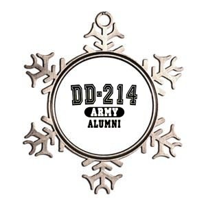 DD-214 US Army Alumni Metallic Star Ornament