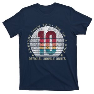 Double Digits 10th Birthday 10 Year Old Gifts T-Shirt