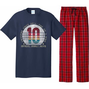 Double Digits 10th Birthday 10 Year Old Gifts Pajama Set