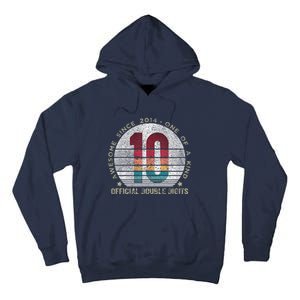 Double Digits 10th Birthday 10 Year Old Gifts Tall Hoodie