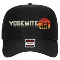 Yosemite High Crown Mesh Back Trucker Hat