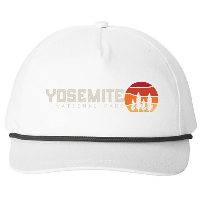 Yosemite Snapback Five-Panel Rope Hat