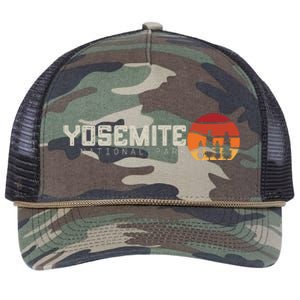 Yosemite Retro Rope Trucker Hat Cap