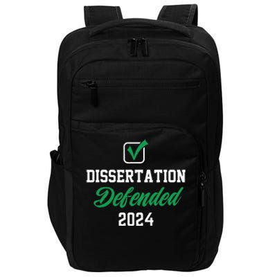 Dissertation Defended 2024 For Phd Edd Doctorate Graduation Impact Tech Backpack