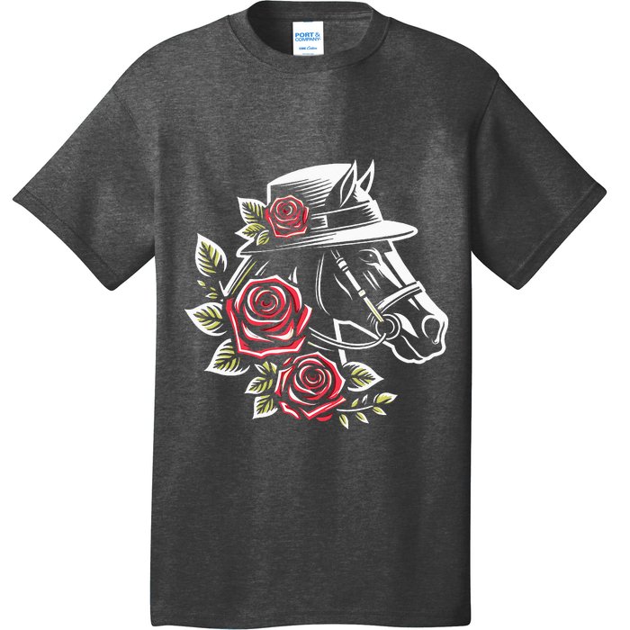 Derby Ddress 2024 Funny Hat Horse Racing Derby T-Shirt